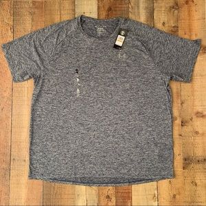 Under armour blue and gray marbled short sleeve t-shirt - 4XL